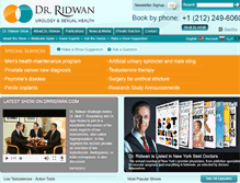 Tablet Screenshot of drridwan.com